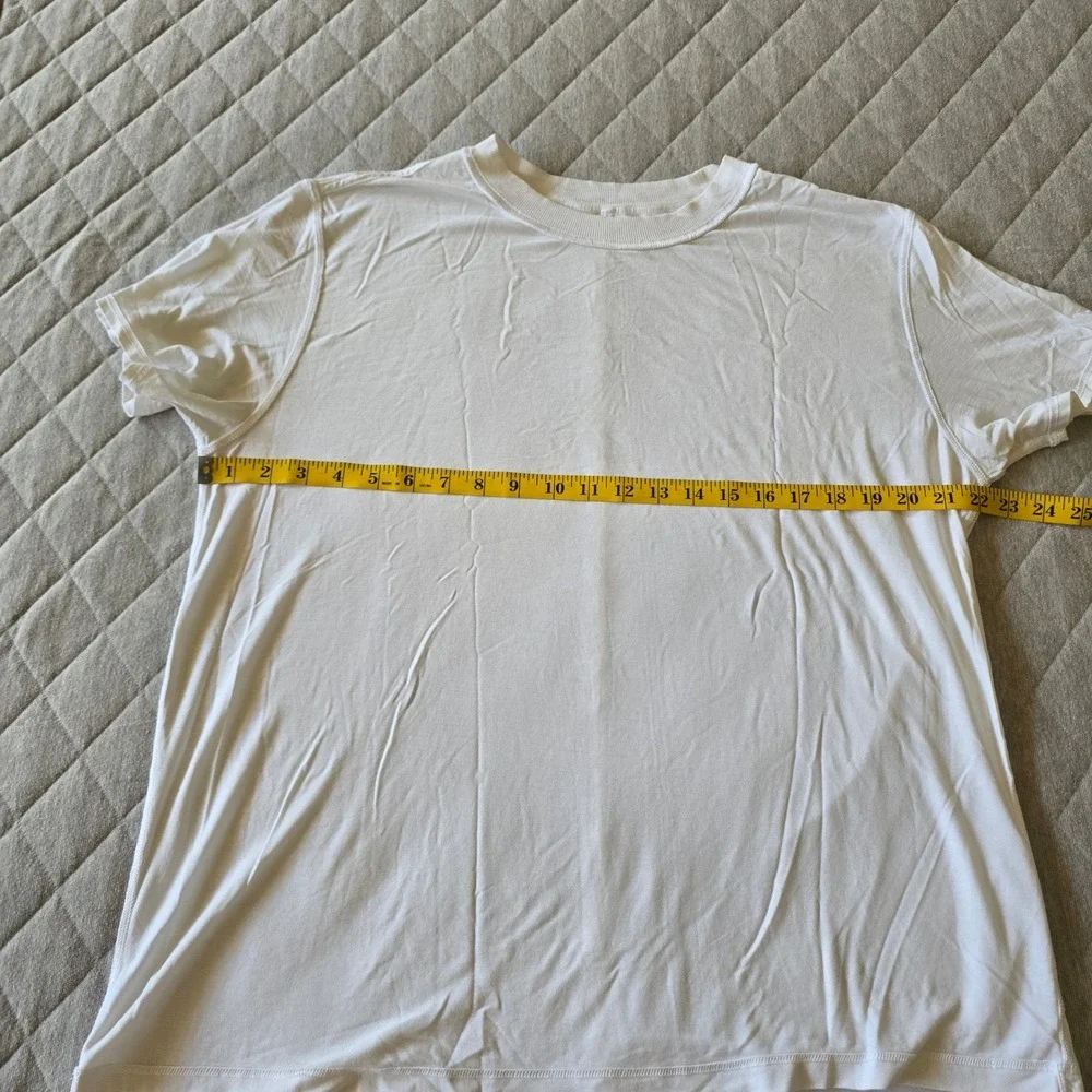 Lululemon All Yours Cotton T-shirt White Activewear Athleisure‎ Casual